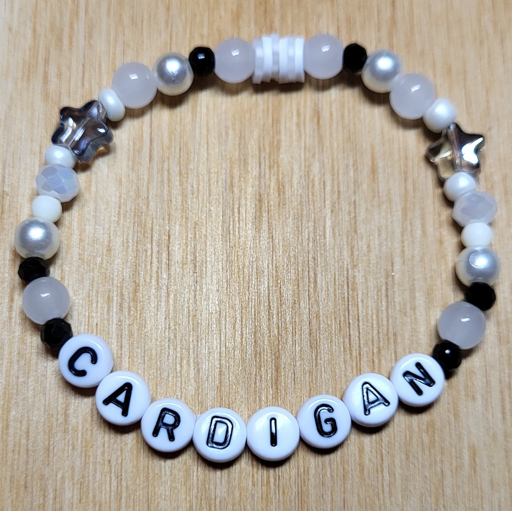 Cardigan- Taylor Swift Friendship Bracelet, Size 7"